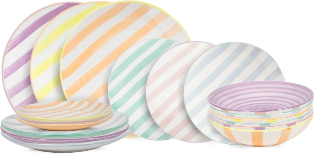Cookinglife Serviesset Spring Vibes 18-delig - 6 Personen