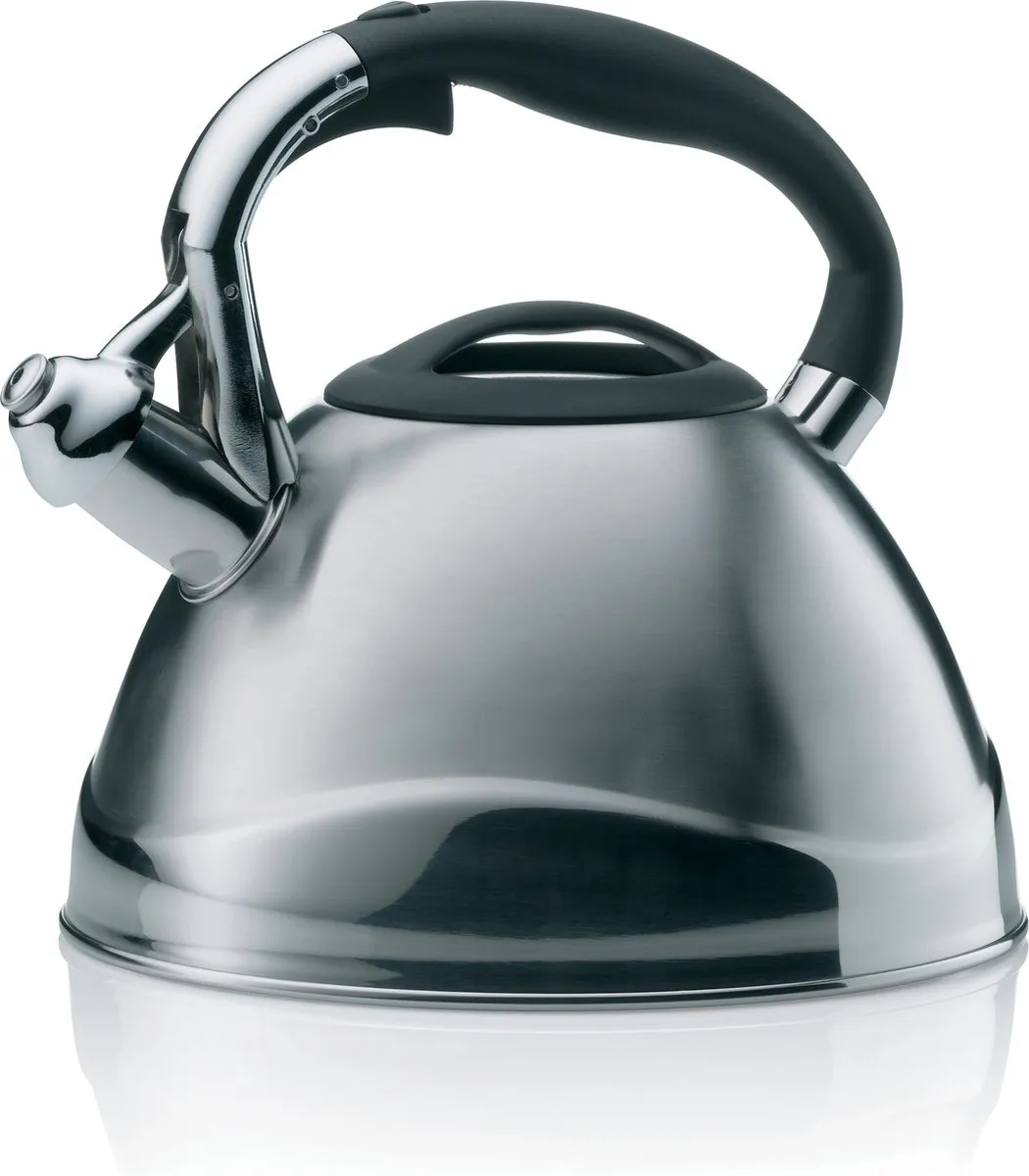 Kela Fluitketel 3L RVS - Zilver