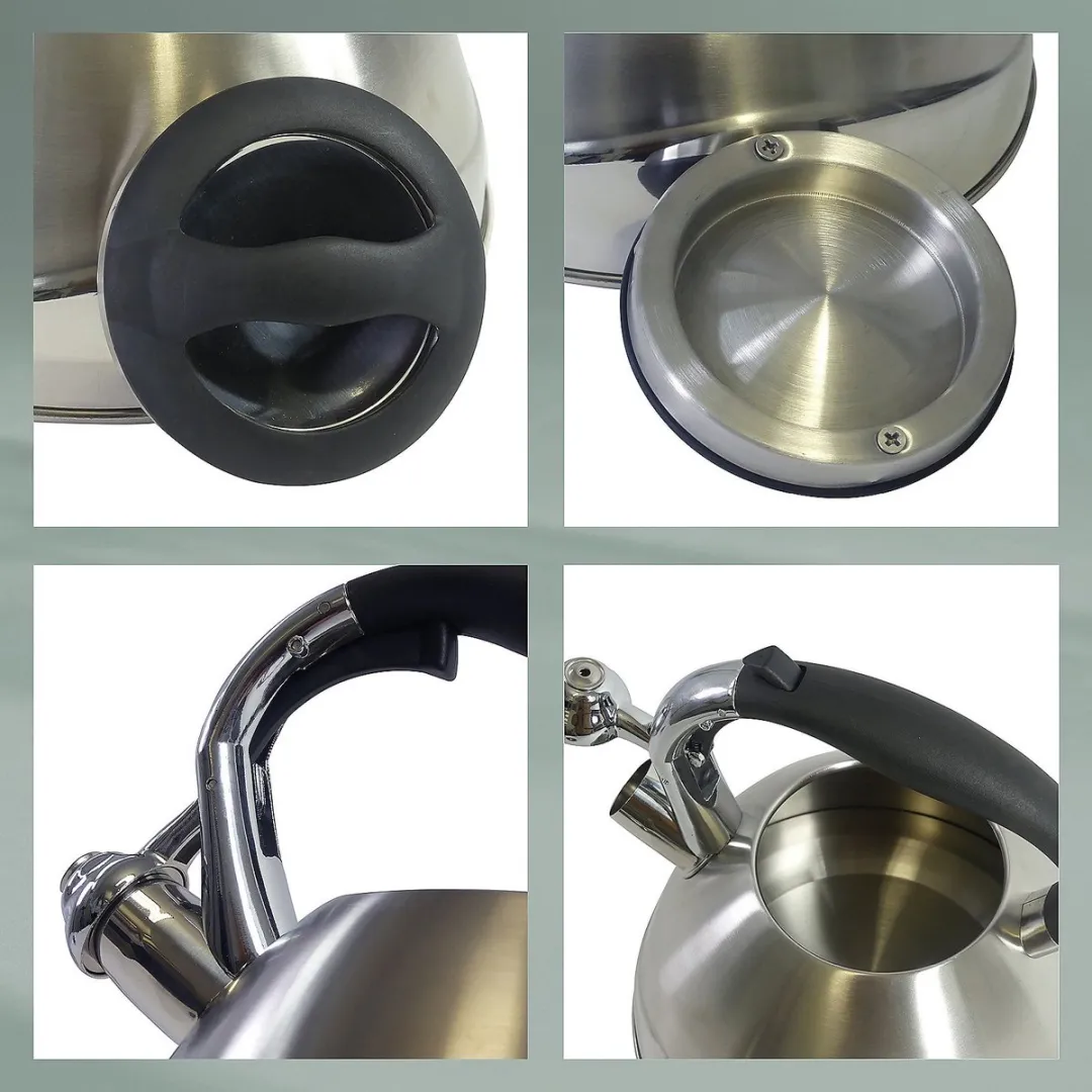 Kela Fluitketel 3L RVS - Zilver
