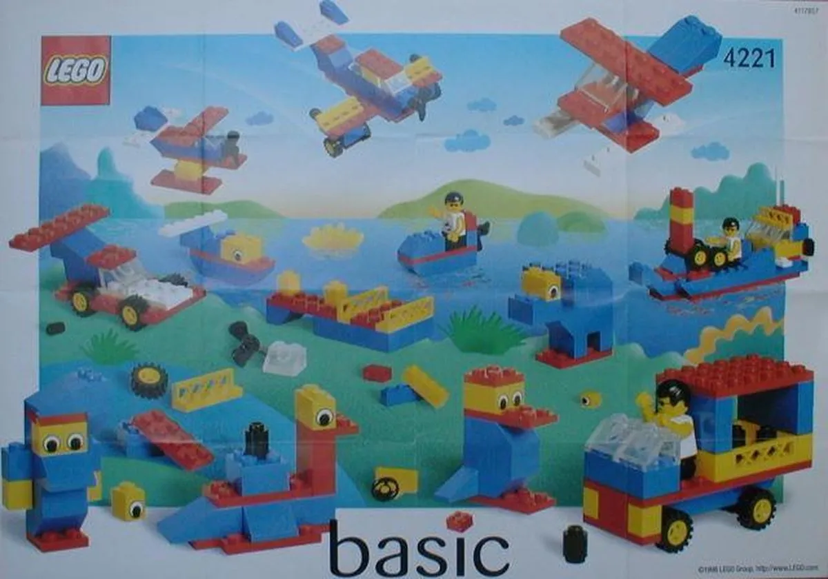 LEGO 4221 Set - 66 Stukken - 1 Minifiguur