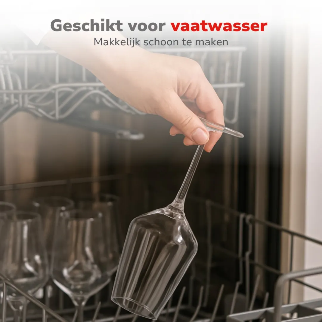 Alpina Wijnglazen Rode Wijn 6 Stuks - 53cl Transparant