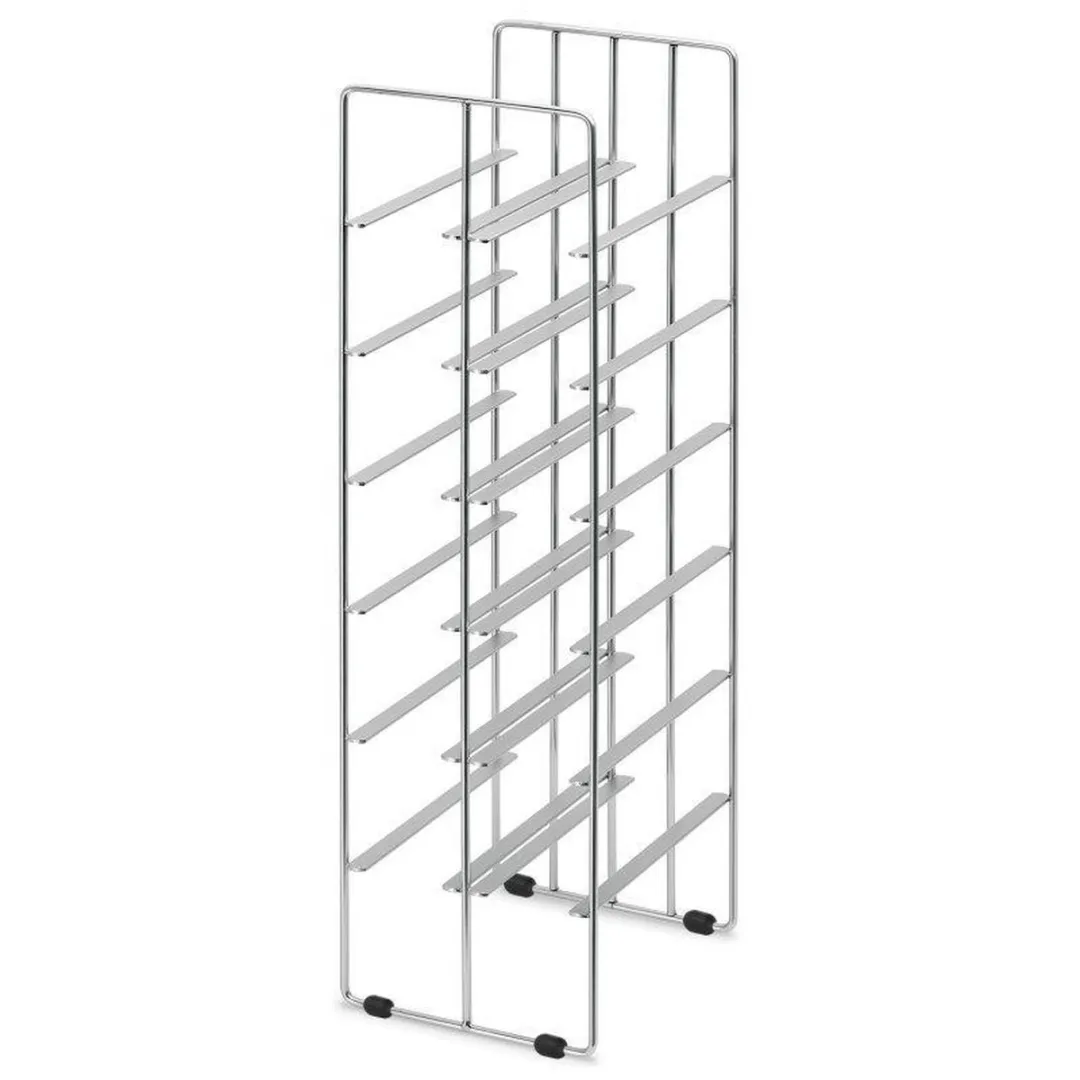 Blomus Pilare Wijnrek - 12 Flessen - Zilver