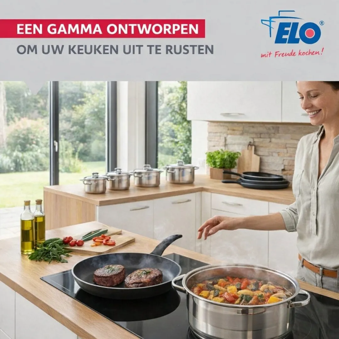 Fackelmann ELO 9738050 Keukengerei Set - 4-delig Inductie