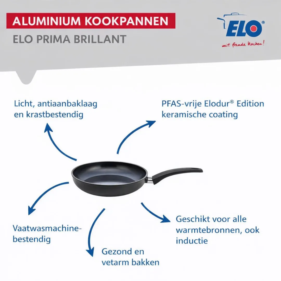 Fackelmann ELO 9738050 Keukengerei Set - 4-delig Inductie