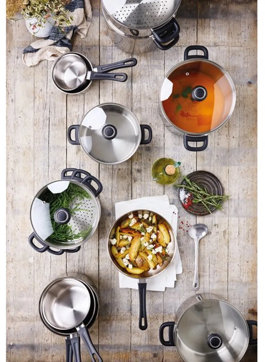 Beka Polo Steelpan 2,2L Ø18cm - Rvs - Inductiegeschikt