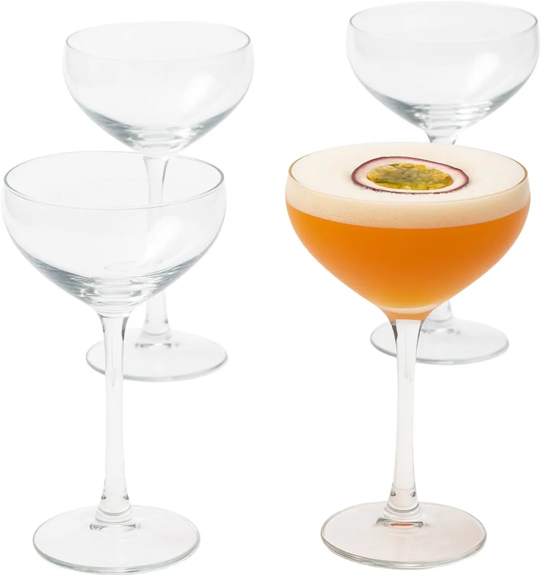 Alpina Cocktailglazen Set 4 Stuks 24cl - Transparant