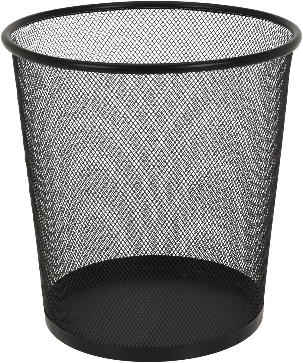Excellent Houseware Papier Prullenbak 20L - Zwart - 40 Zakken