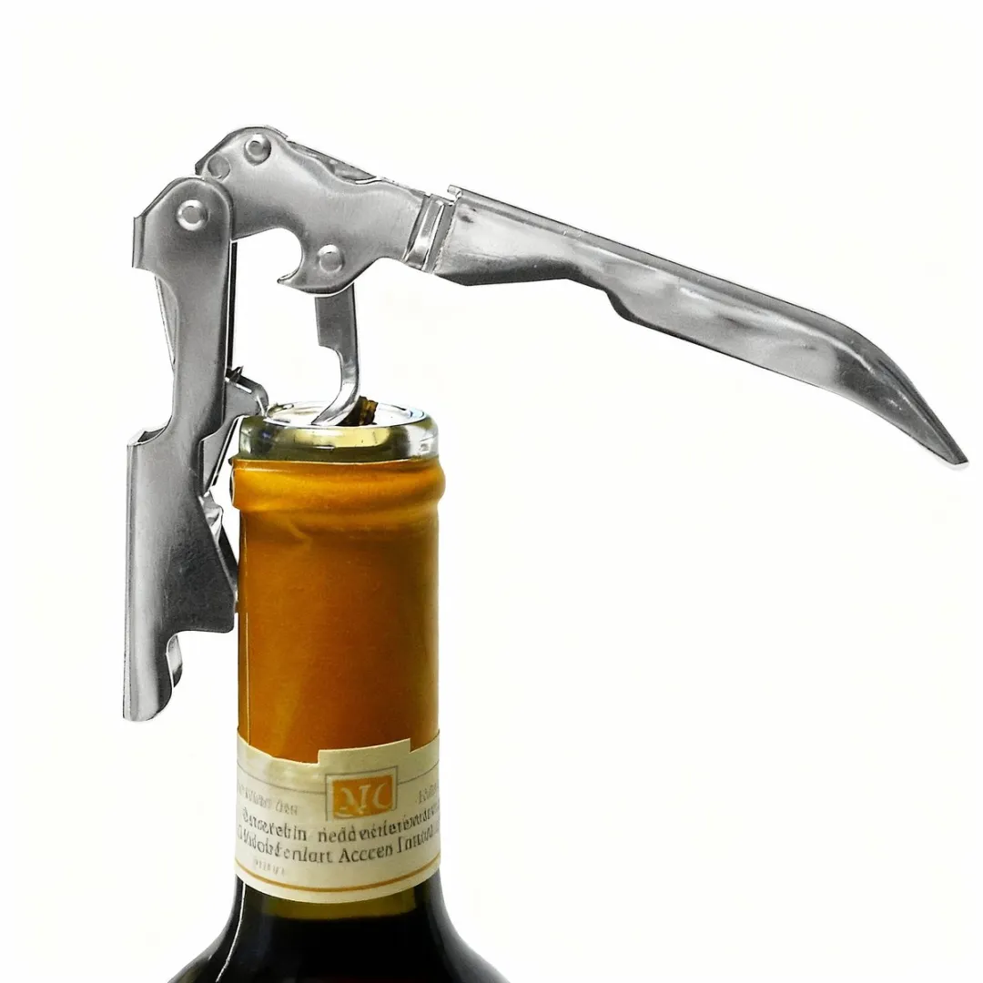 Fackelmann 49459 Sommelier Kurkentrekker - Roestvrij staal - Zilver