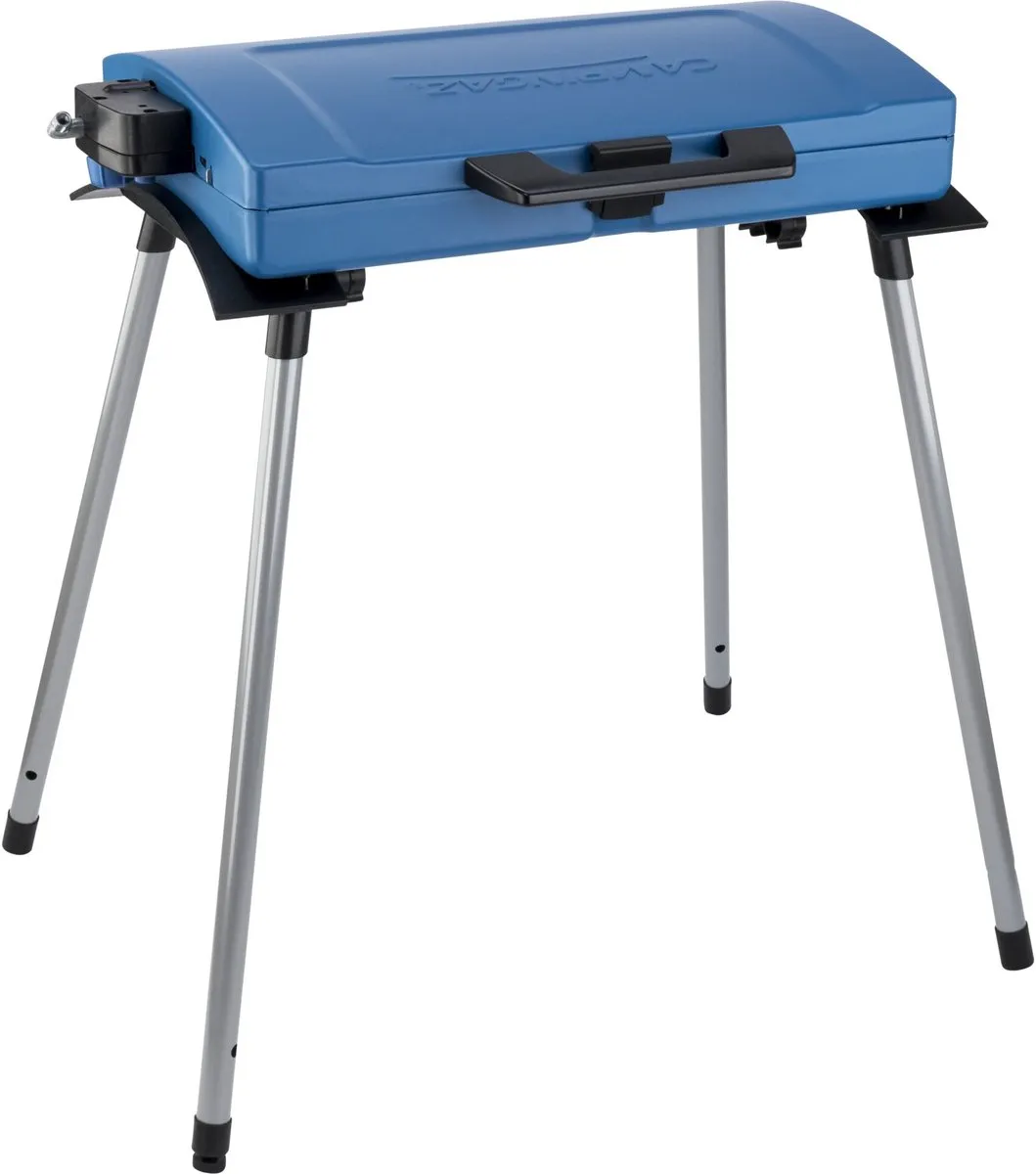 Campingaz 400 SGR, 5200 W, Grill, Gas, Raster, Blauw, Zilver, Rechthoekig