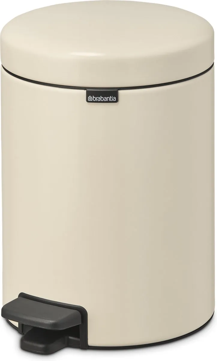 Brabantia NewIcon Prullenbak 5L - Soft Beige