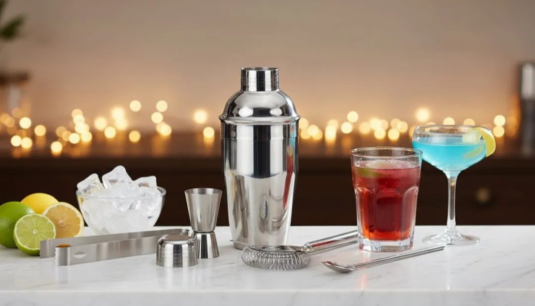 Cookinglife Cocktailshaker Set 5-delig - RVS - afbeelding 3 van 3