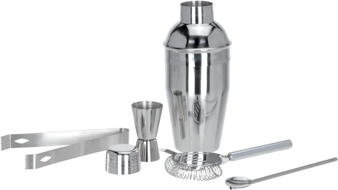 Cookinglife Cocktailshaker Set 5-delig