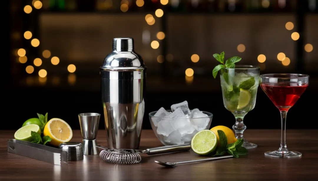 Cookinglife Cocktailshaker Set 5-delig - RVS - afbeelding 2 van 3