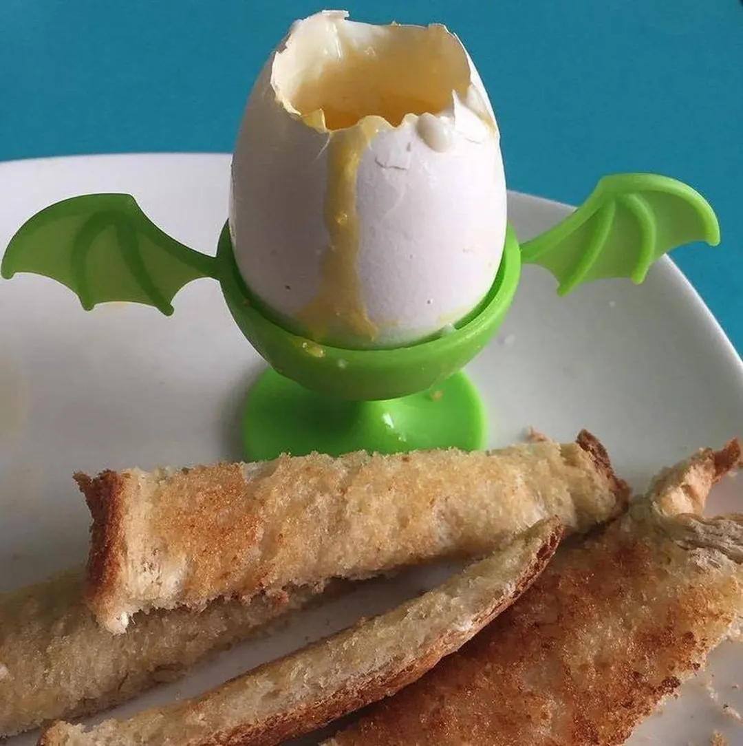 Cookut - eierdop - olifant Nicole - grijs