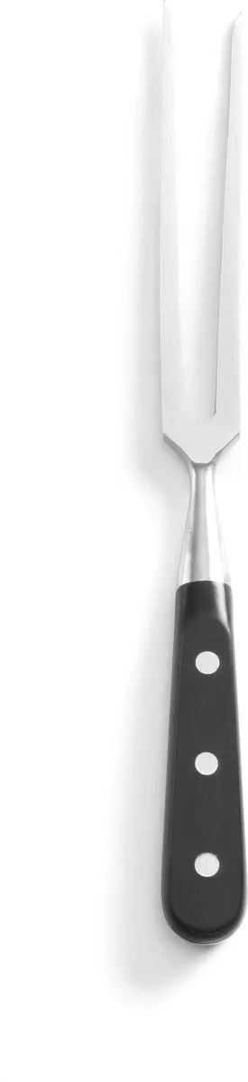 Hendi Trancheervork 290mm - Zwart - RVS