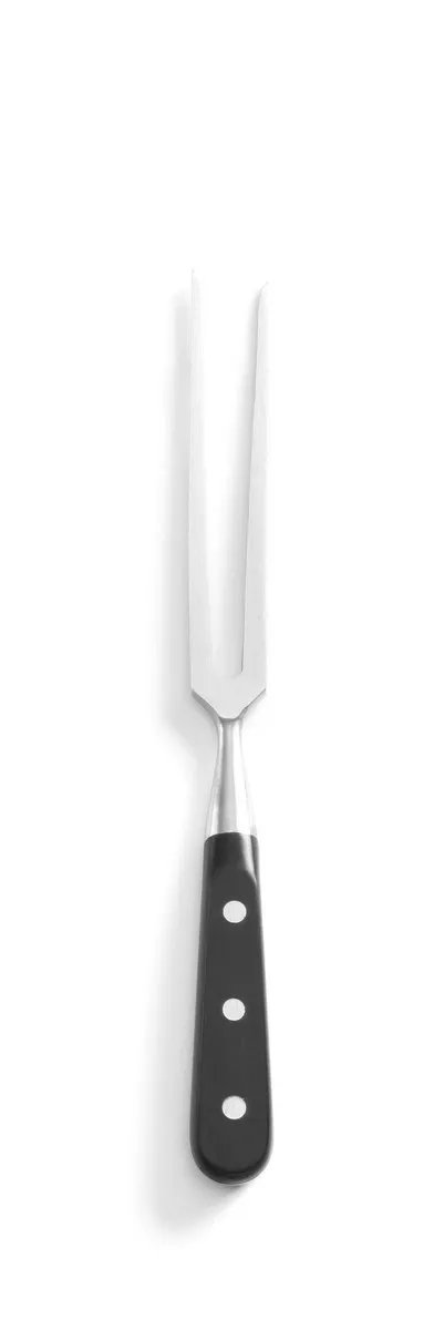 Hendi Trancheervork 290mm - Zwart - RVS