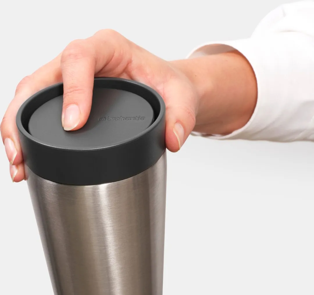 Brabantia Make & Take Thermosbeker 200ml - Dark Grey