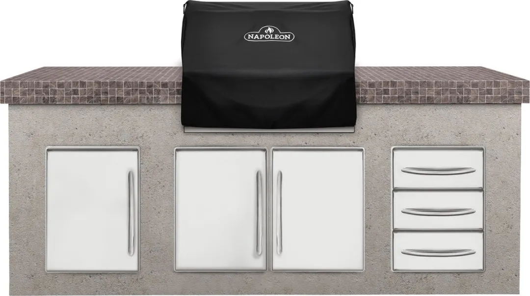 Napoleon BBQ-hoes Built-in (lex) 485 - Zwart