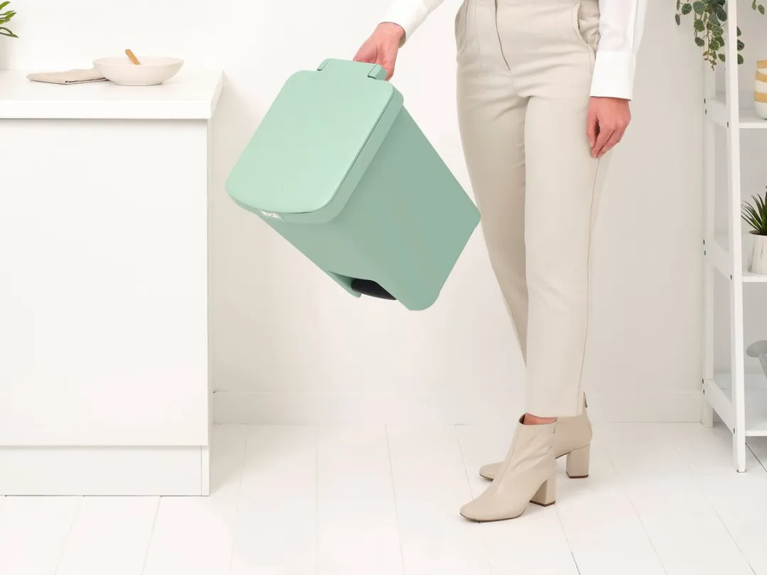 Brabantia StepUp Pedaalemmer 25L - Jade Green