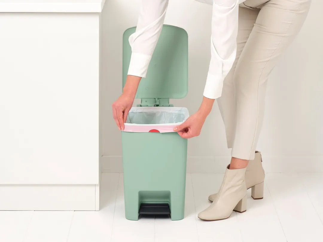 Brabantia StepUp Pedaalemmer 25L - Jade Green