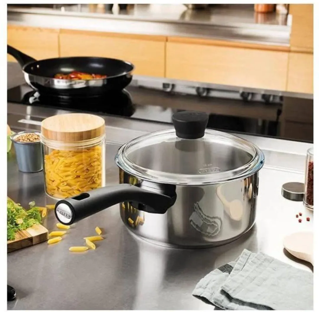 Pyrex Expert Touch Steelpan 1.4L - 16cm - Inductie