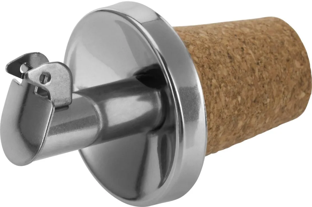 Westmark Tappa Champagne Flessenstop - Monopol Edition - Verchroomd