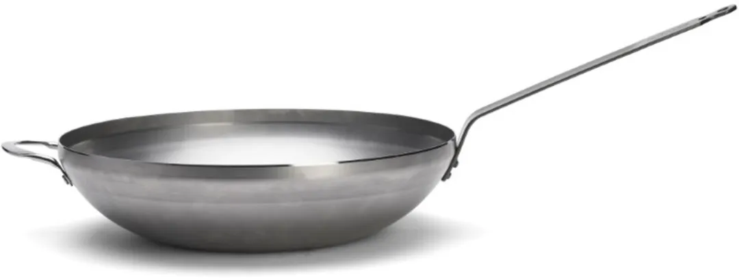 DeBuyer Wok Mineral B Ø40cm - Inductiegeschikt - Staal