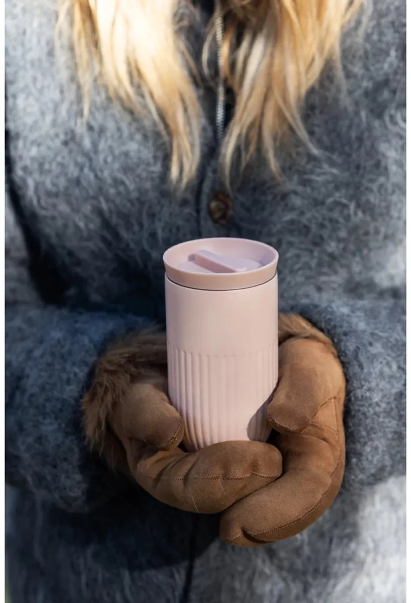 Sagaform Tova Isolerende Beker 320ml - Roze
