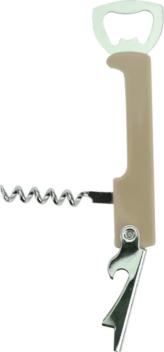 Excellent Houseware Kelner Flesopener/Kurkentrekker - 2 Stuks