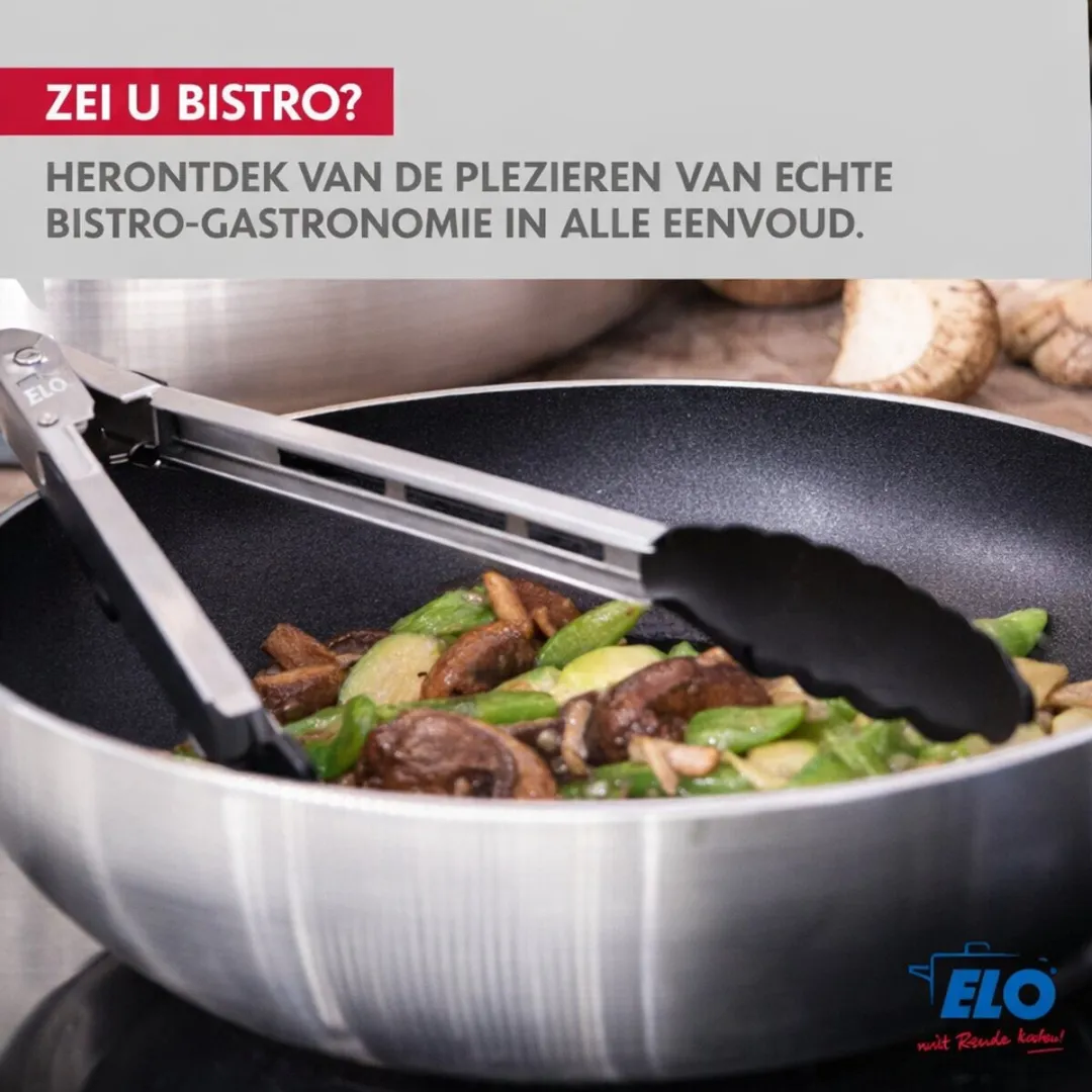 Fackelmann Elo 9803150 RVS Pan 24cm - Grijs