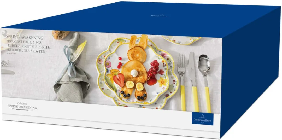 Villeroy & Boch Spring Awakening 1486387281 - 6-delig ontbijtset - afbeelding 2 van 6