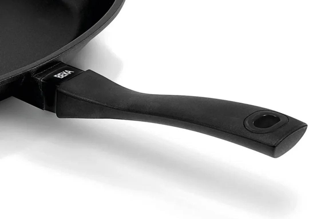 Beka Energy Vispan 34x23cm - Keramische antikleeflaag - Zwart