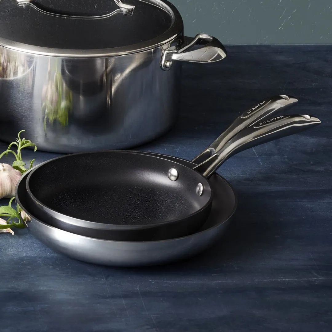 Scanpan CTX Set 2 Koekenpannen 20cm + 26cm - Zilver