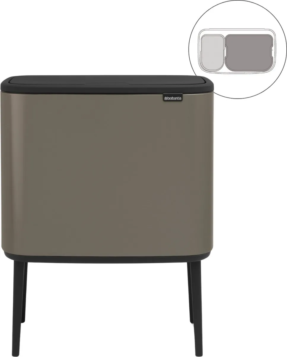 Brabantia Bo Touch Bin Prullenbak 34L