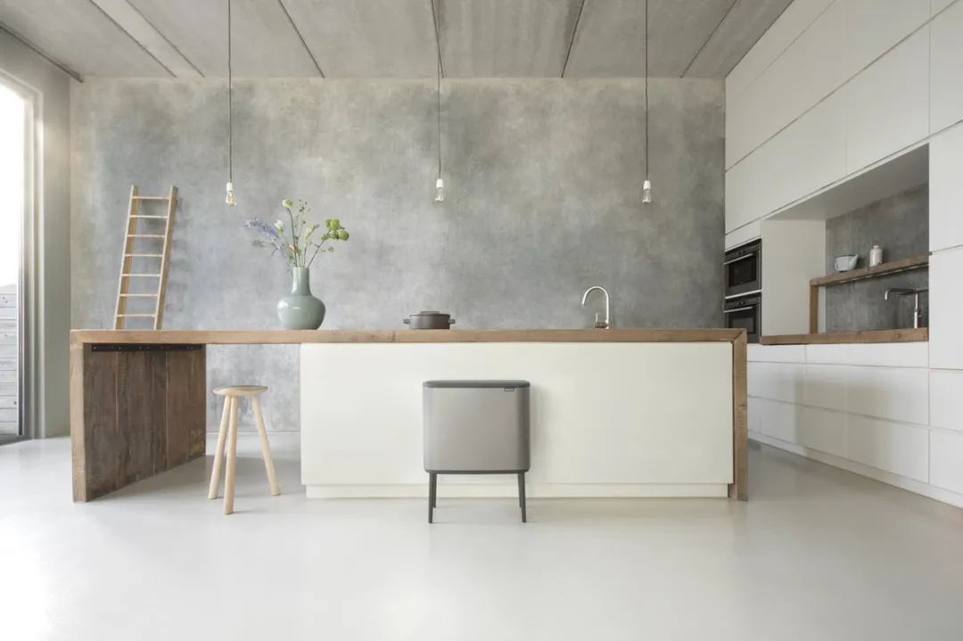 Brabantia Bo Touch Bin Prullenbak 34L - 2 Vakken - Platinum - afbeelding 6 van 6