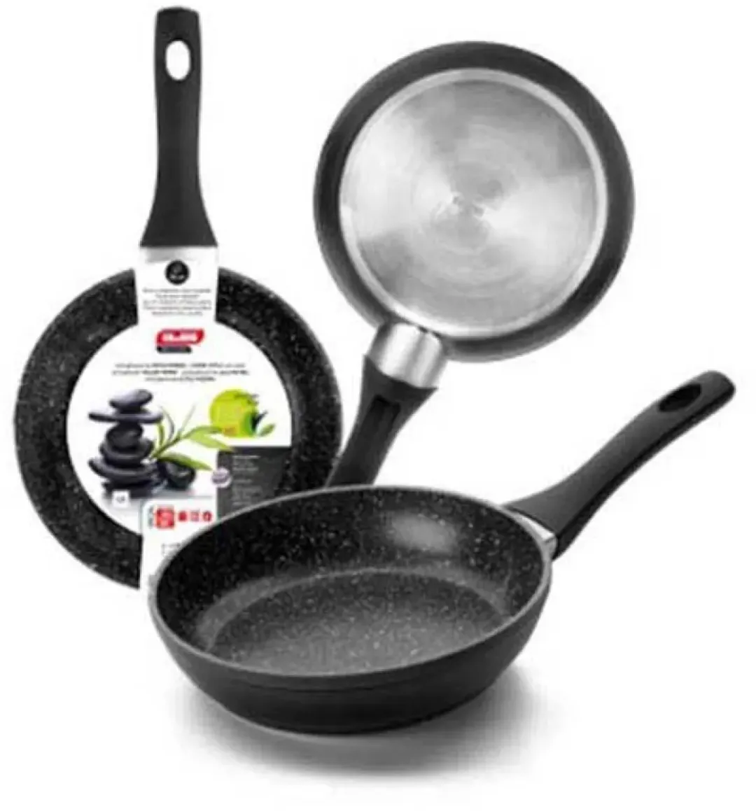 Ibili Natura Koekenpan 20cm - Zwart