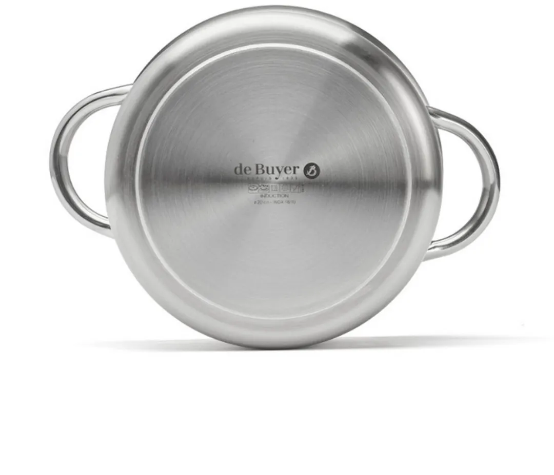 DeBuyer Prim'Appety Kookpan Ø28cm - RVS