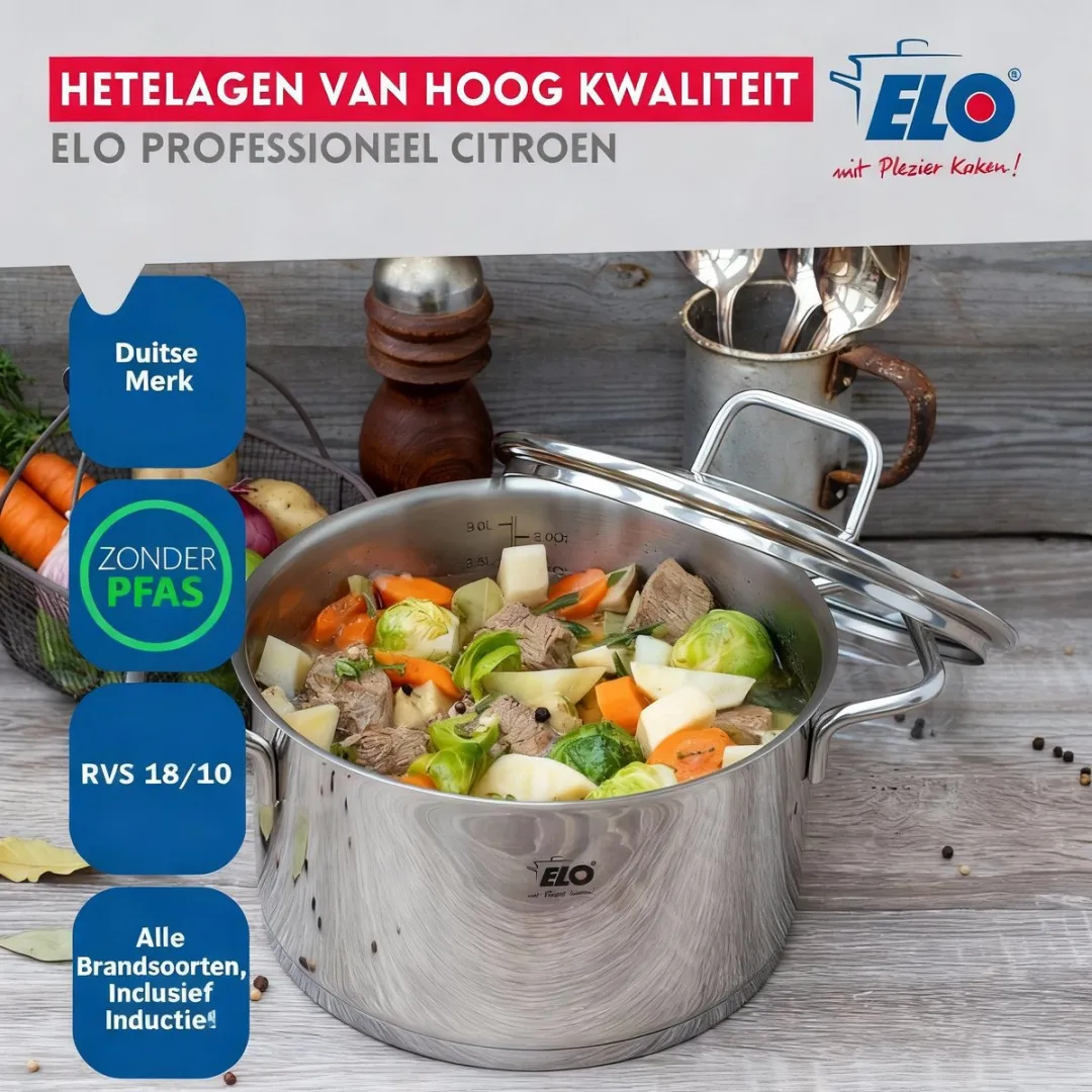 Fackelmann Elo Profi Keukengerei Set 6-delig - Roestvrij staal - afbeelding 6 van 6