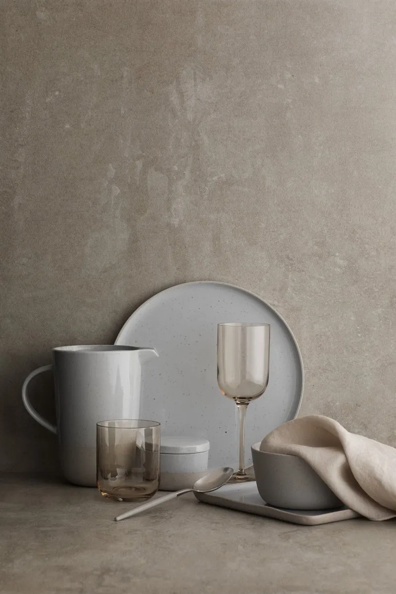 Blomus Sablo Stone Kan - Grijs/Blauw