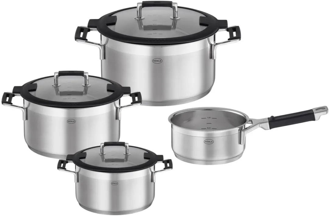 Rösle Silence Pro Pannenset 4-delig 8.7L