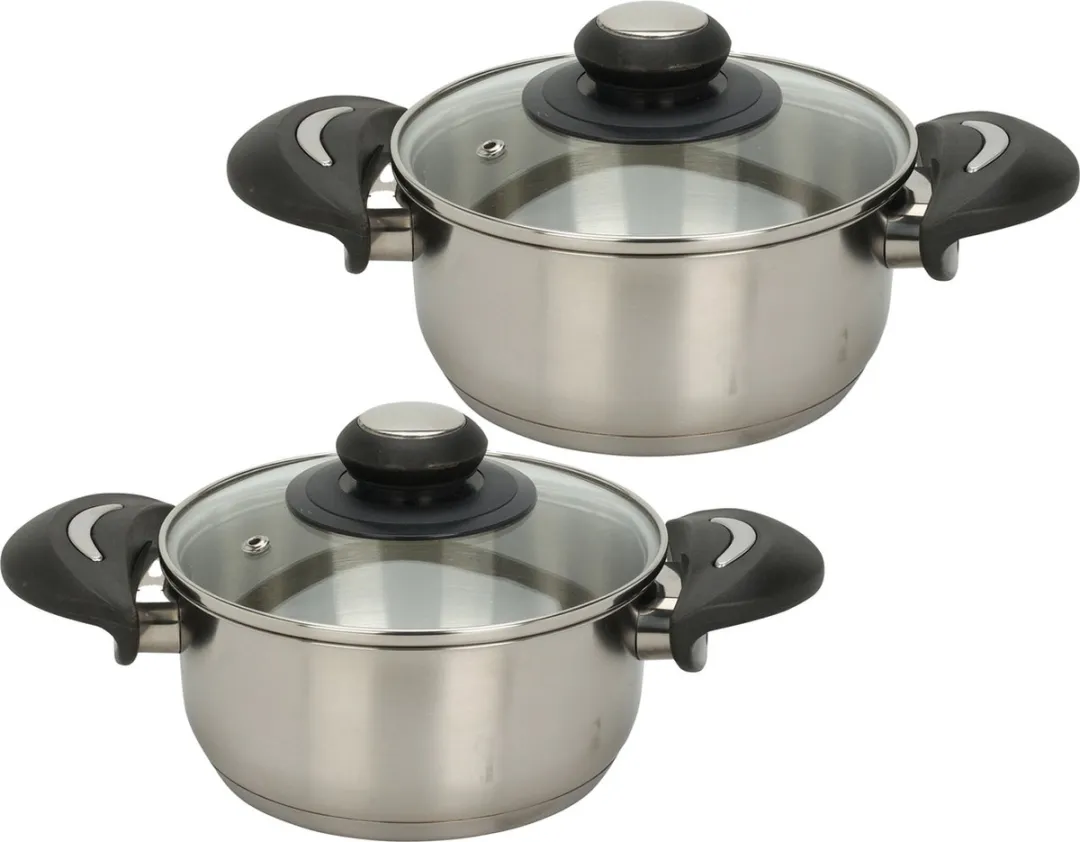 Excellent Houseware Kookpannen Set 2-delig