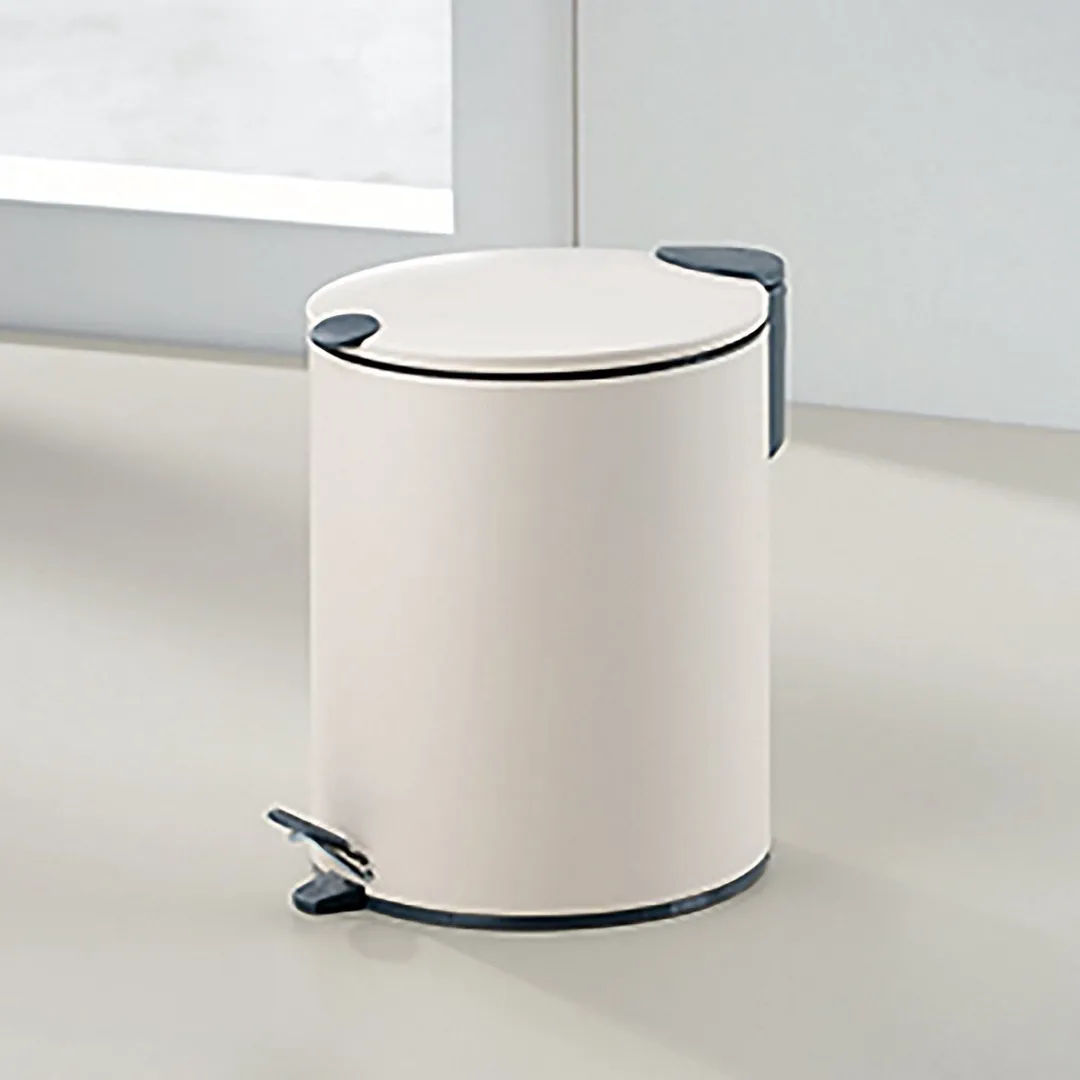 Kela Pedaal Afvalemmer 5L - Beige