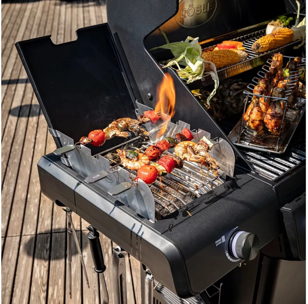 Rösle Barbecue Allflame Hero 4 Gasbarbecue - 4 Branders - 138x62cm