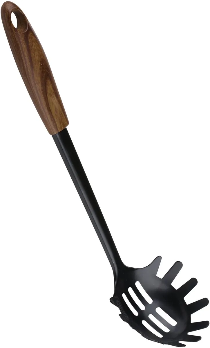 Alpina Opscheplepel Pasta Spaghetti 2 Stuks - Zwart