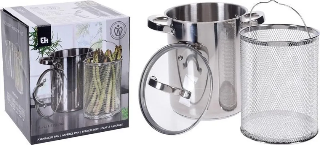 Excellent Houseware Aspergepan CC3200020 - 4.2L - Blauw