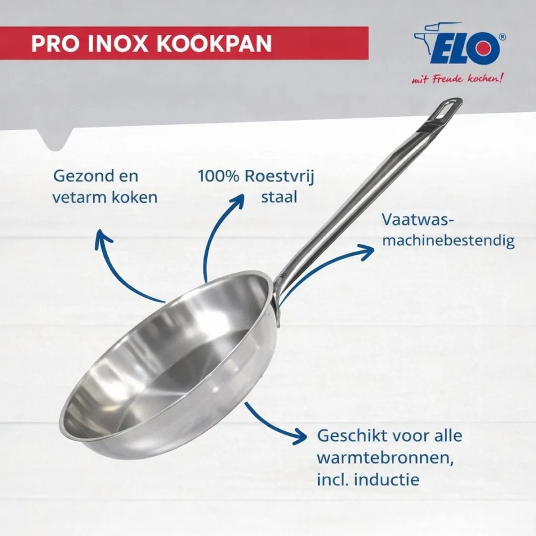 Fackelmann Elo Profi Brillant Keukengerei Set 6-delig - 24/32cm + 12/14/16/20cm
