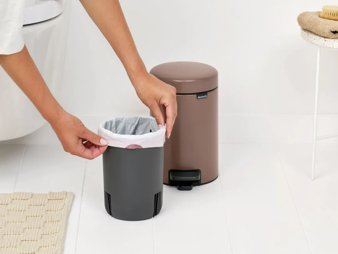 Brabantia NewIcon Prullenbak 3L - Satin Taupe