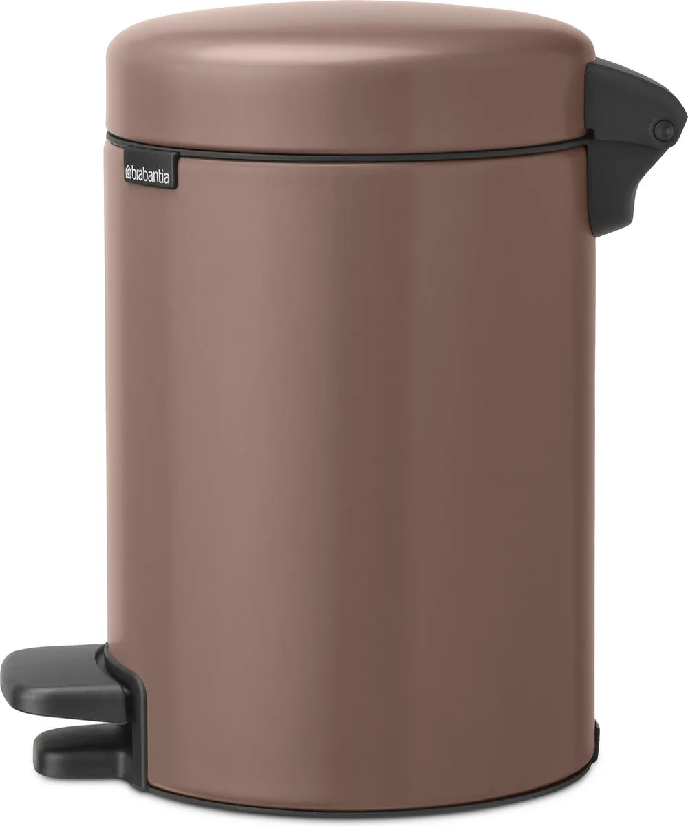 Brabantia NewIcon Prullenbak 3L - Satin Taupe