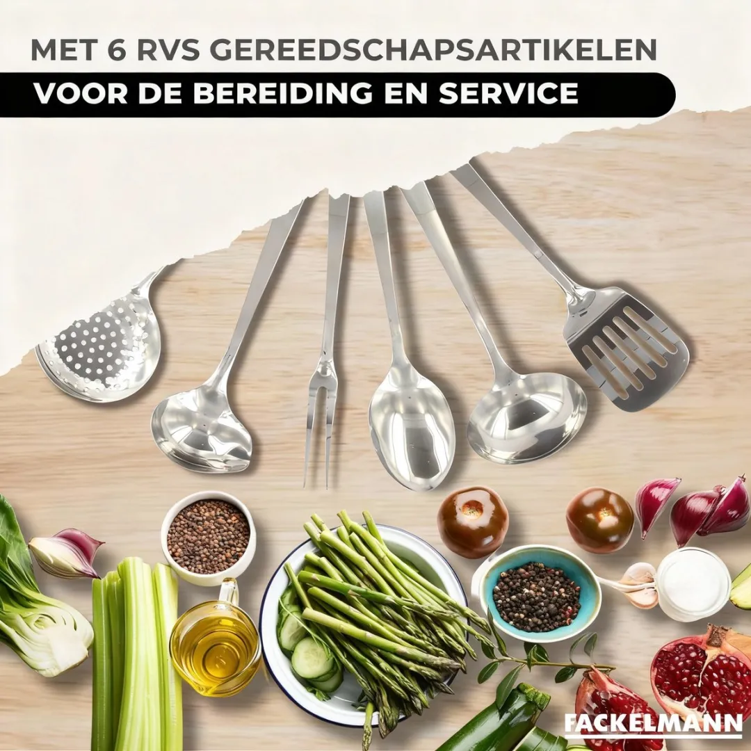 Fackelmann 9445750 Set Roestvrijstalen Pannen 20/28cm - 2 Stuks - Zwart