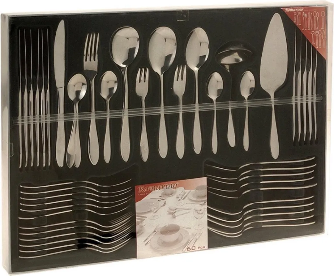 Excellent Houseware Romarino Bestekset 60-delig - RVS